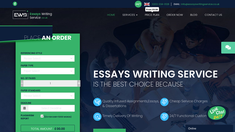 EssaysWritingService.co.uk review