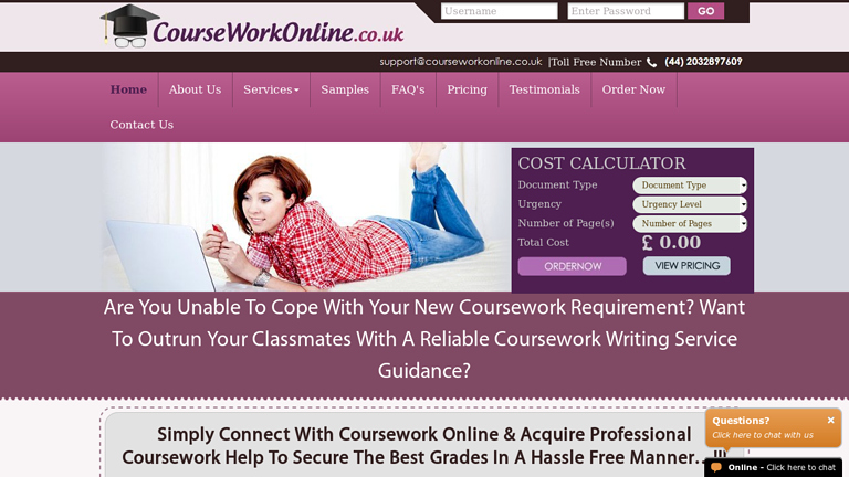 CourseworkOnline.co.uk review